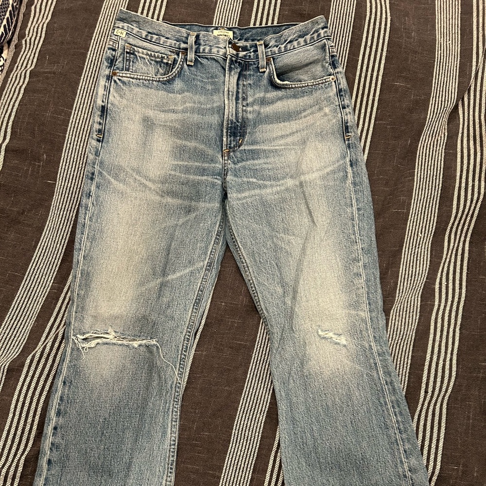 Citizen of Humanity Estella high rise ankle flare jeans